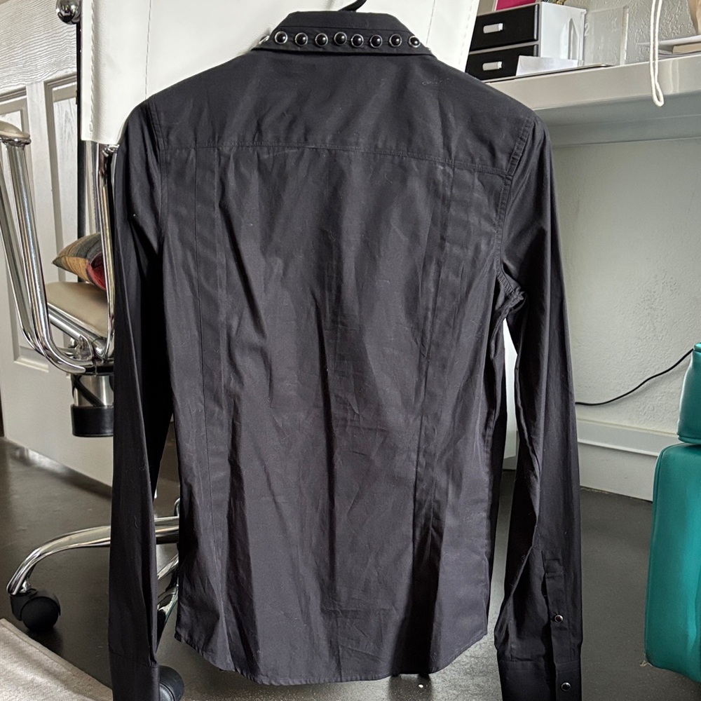 Diesel Black Gold Button Down Shirt - Black - Picture 5 of 10
